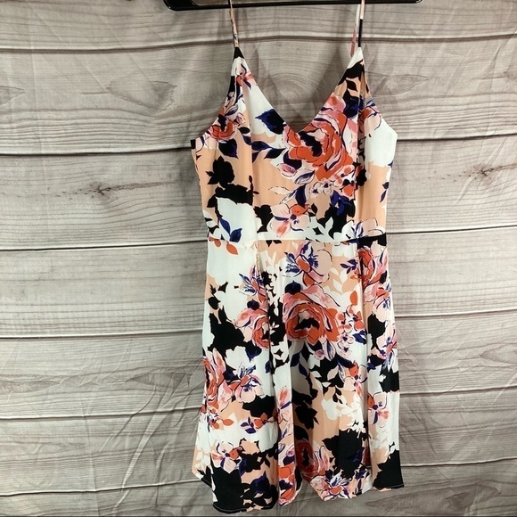 YUMI Kim Pink Silk Floral Babydoll Sundress Nwt - Picture 1 of 11